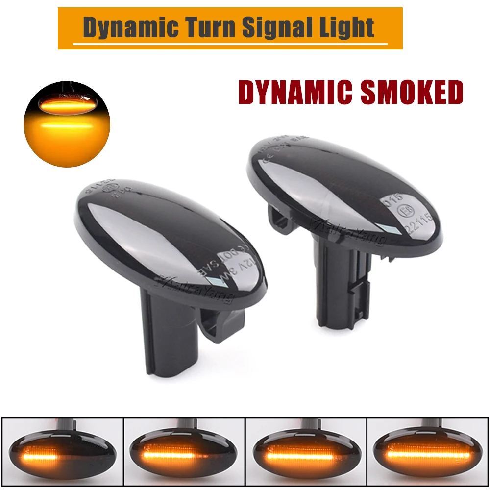 

2 шт. динамический светодиодный указатель поворота, боковой габаритный поворотник для Subaru Forester Liberty Impreza Wrx Sti 2008-2019, автомобильные аксессуары