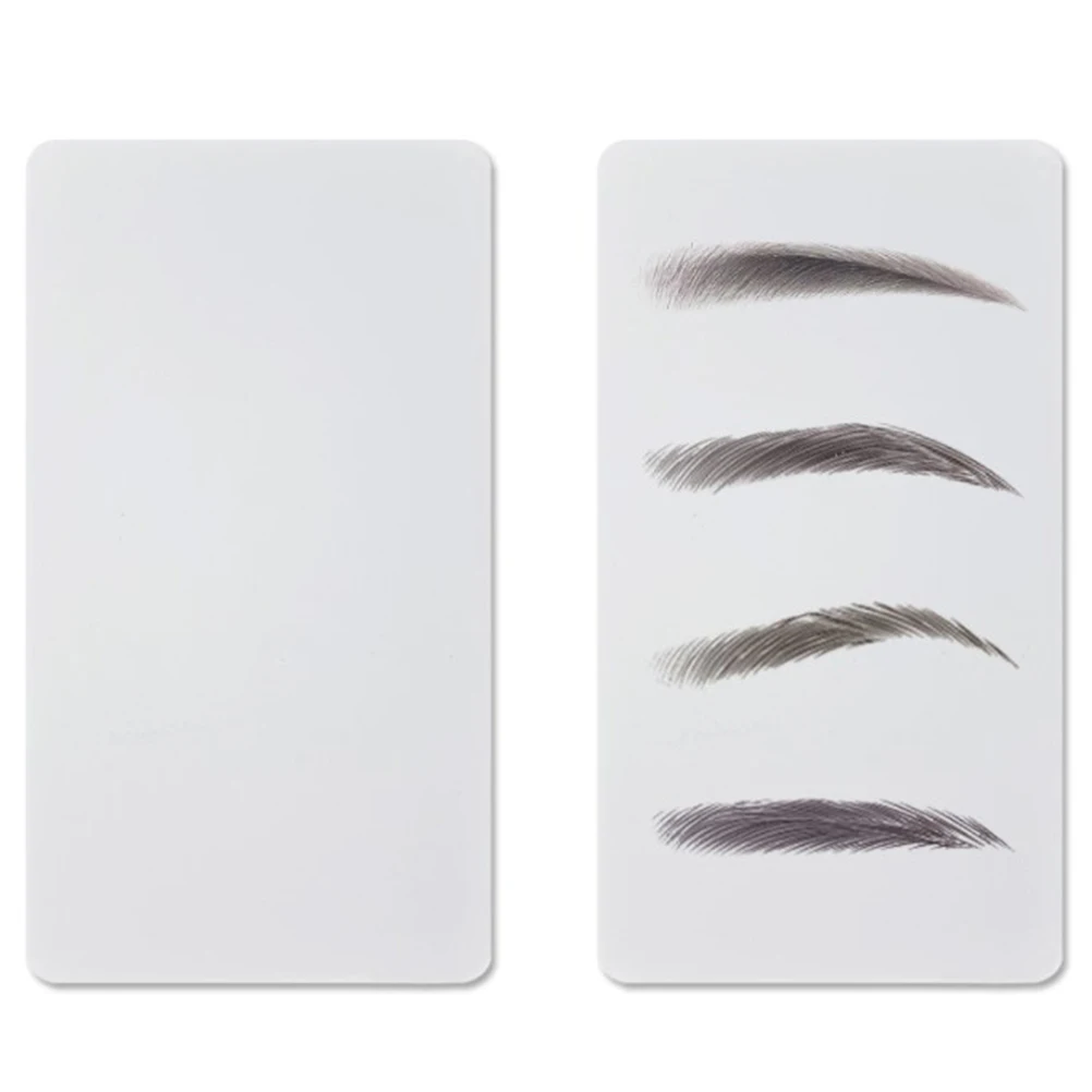 

Двухсторонний прозрачный лист для нанесения татуировок, полупрозрачный лист для нанесения перманентного макияжа, бровей, губ, Иглодержате...