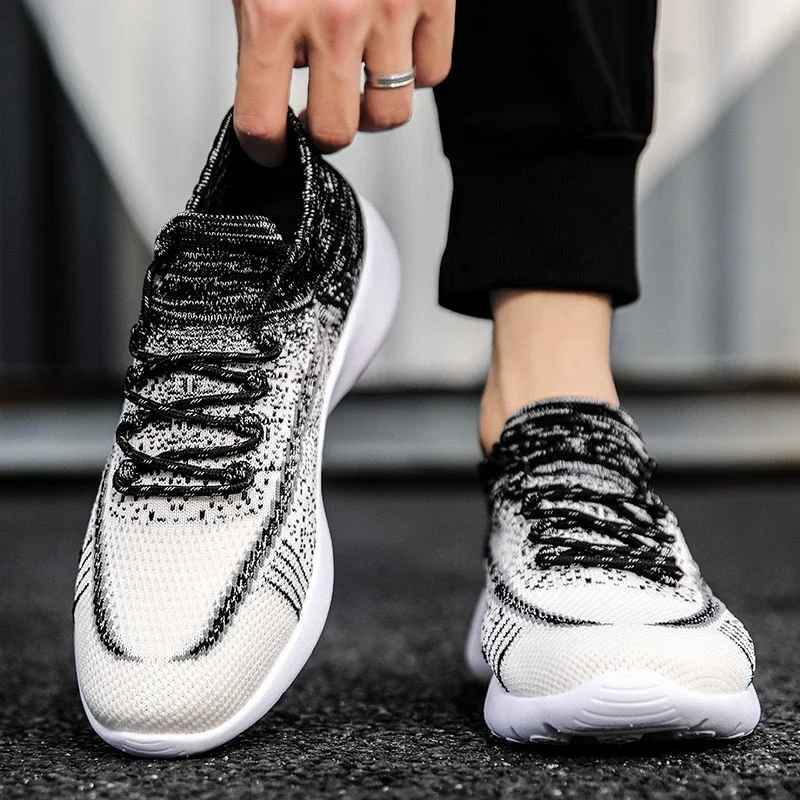 

Shoes for Male 2023 Brand Cross-tied Men's Vulcanize Shoes Fashion Color Matching Hot Sale Round Head Light Breathable Sneakers