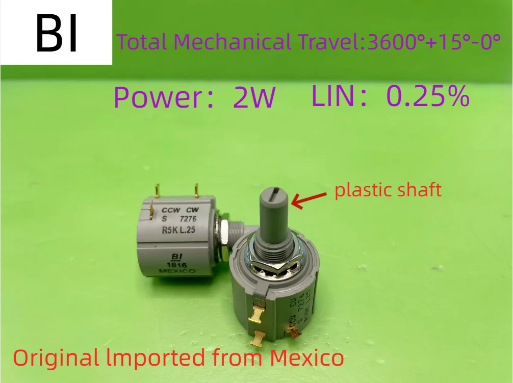 Оригинальный импортный Американский BI 7276 точный многооборотный проволочный