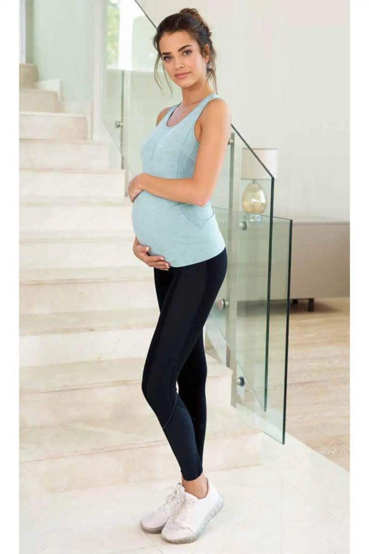 

Women's Leggings Yoga Pants Black Maternity Tights Fitness Sport Butt Lifting Tights Sexy Stretch