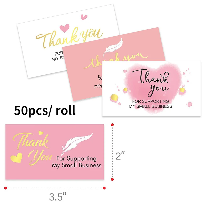 Розовый спасибо за то что поддерживали мои маленькие визитные открытки изящные