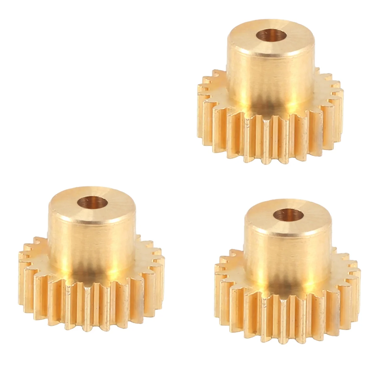 3 шт. 175 мм вал латунная шестерня двигателя 32DP 48DP 64DP M0.6 для 1/10 1/8 RC автомобиля 3650 3660