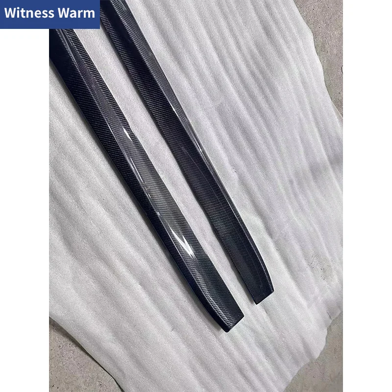 Для Nissan R35 GTR боковая юбка из углеродного волокна Боковой бампер разветвители для