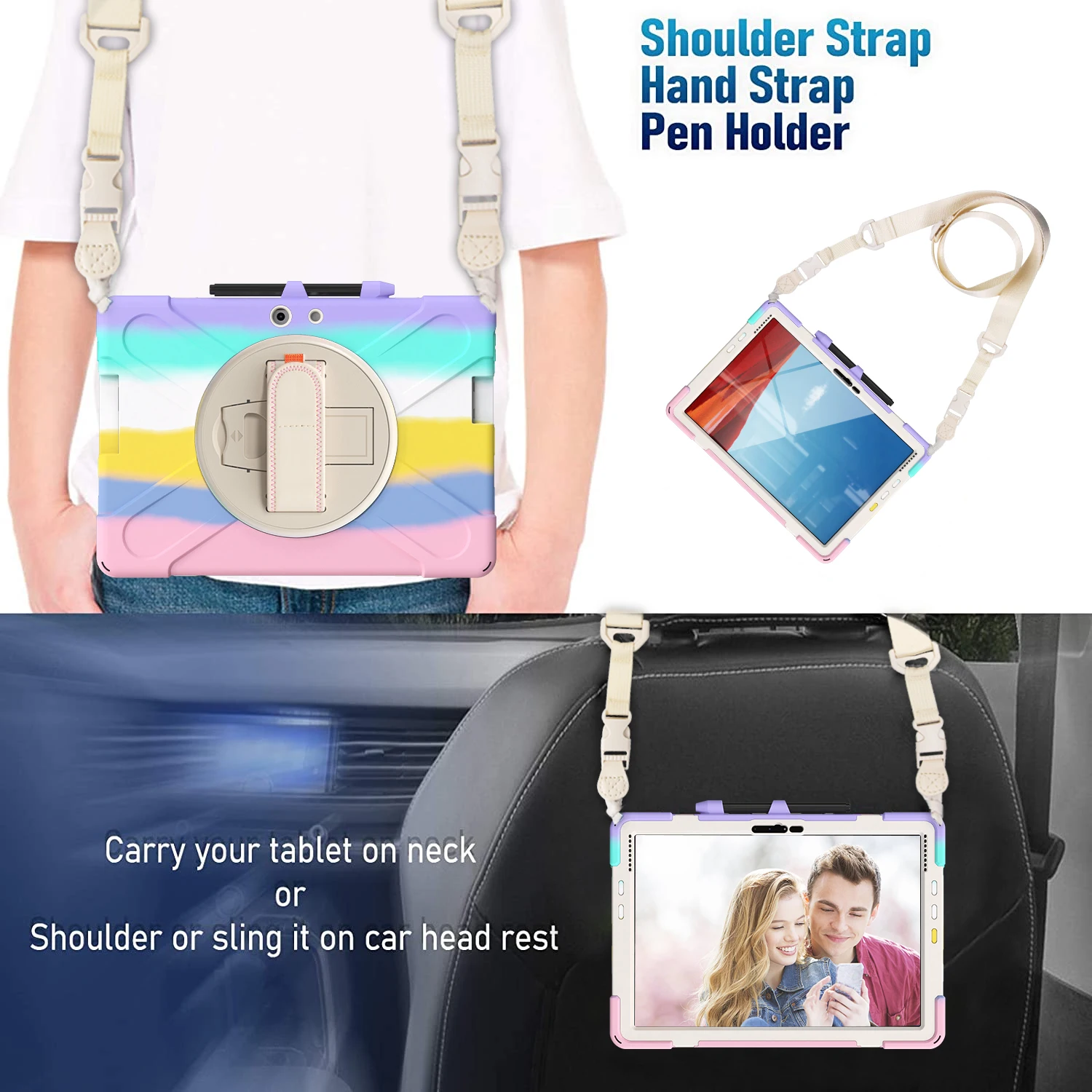 Для Microsoft Surface ProX Armor Case Чехол для планшета Pro4/5/6/7/7plus Go 2/3/4 Детский безопасный Shockoroof