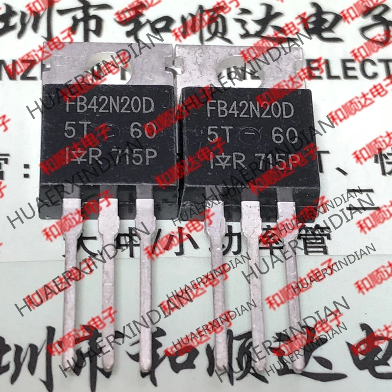 10 шт. новый оригинальный FB42N20D IRFB42N20D TO-220 200V 42A фотогарантия качества | Автомобили и