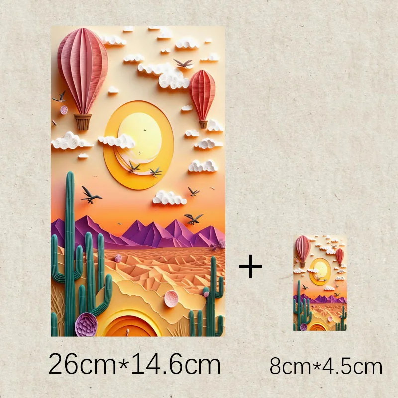 

3D бумажный постер "Радуга", аппликация