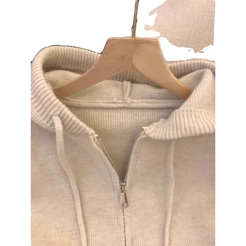 Осенне-зимний утолщенный возрастной уличный свитер в стиле вестерн женский