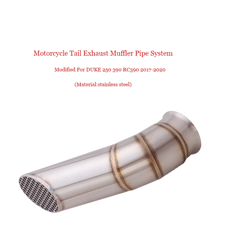 

Exhaust Muffler Pipe Replace Original Motorcycle Silencer Tubes Stainless System Modified For DUKE 250 390 RC390 2017-2020