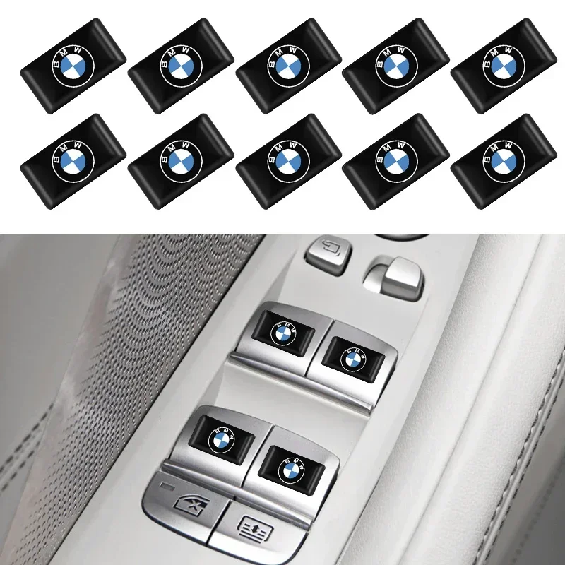 10/20 шт. декоративные эпоксидные наклейки на эмблему Bmw M Performance Alpina X1 X3 X4 E87 E36 E46 E90 E39