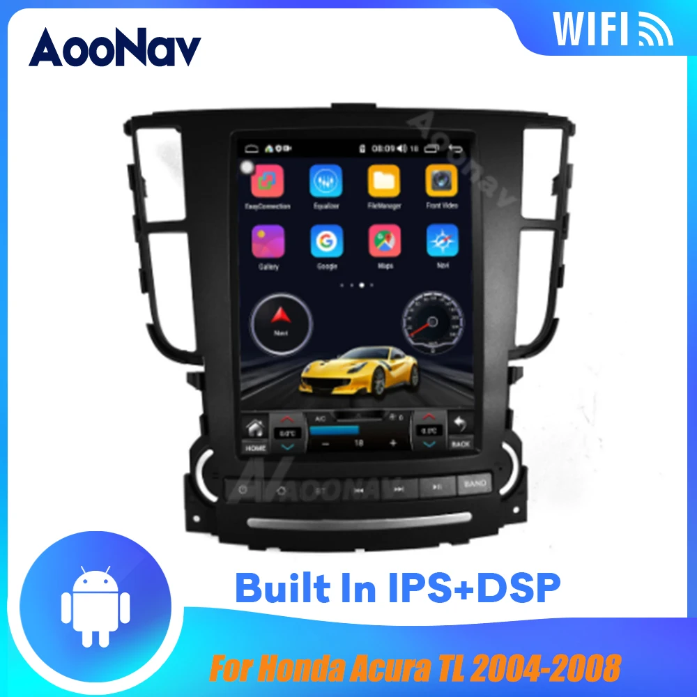 

2Din For Honda Acura TL 2004 2005 2006 2007 2008 Car Radio Android System GPS Navigation Audio Multimedia Player