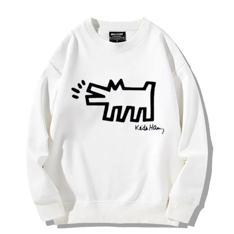 Свитшот для мужчин и женщин Повседневная Уличная одежда 2022 хлопковые топы