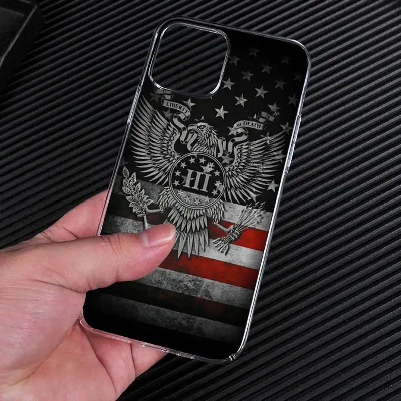 Прозрачный чехол с американским флагом для телефона iphone 13 12 11 Pro Max Mini XS 8 7 Plus X SE 2020