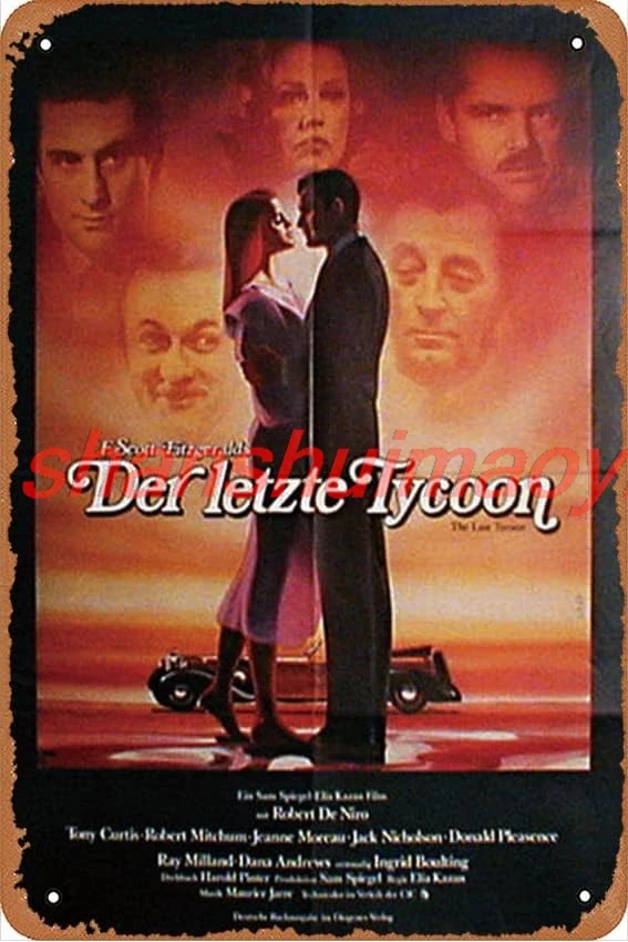 Последний тикон стиль фильмов металлическая жестяная вывеска 8x12 дюймов