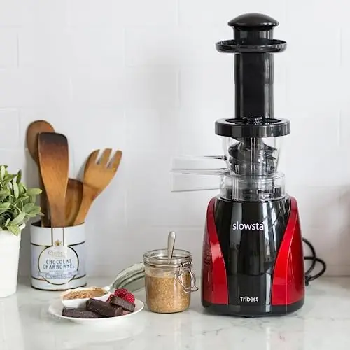 SW-2000 Vertical Masticating Cold Press Juicer & Juice Extractor with Mincer, Red Licuadoras para cocina Blender portable Portab