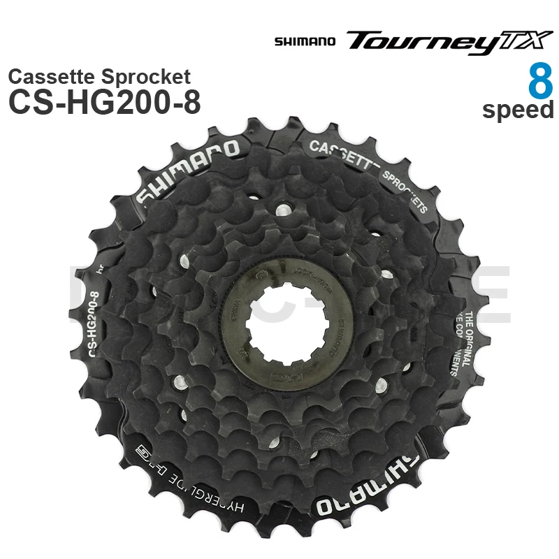 

SHIMANO TOURNEY TX - 8-Speed MTB кассета Звездочка CS-HG200-8 12-32T CS-HG31-8 32T 34T оригинальные детали