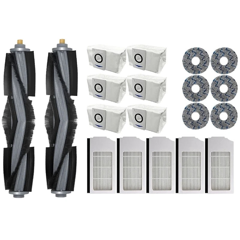 

Основная щетка, фильтр, боковая щетка, контейнер для пыли, подходит для робота-пылесоса Ecovacs Deebot X1 OMNI T10