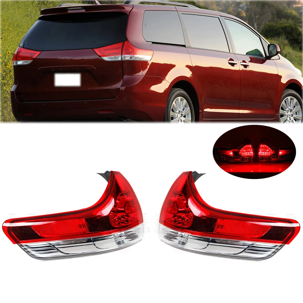 Задний левый и правый стоп-сигнал заднего хода для Toyota Sienna 2011 2012 2013 2014