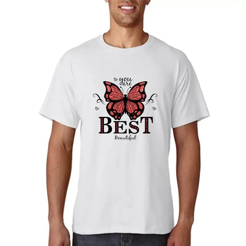 

Женская футболка с коротким рукавом, круглым вырезом и принтом