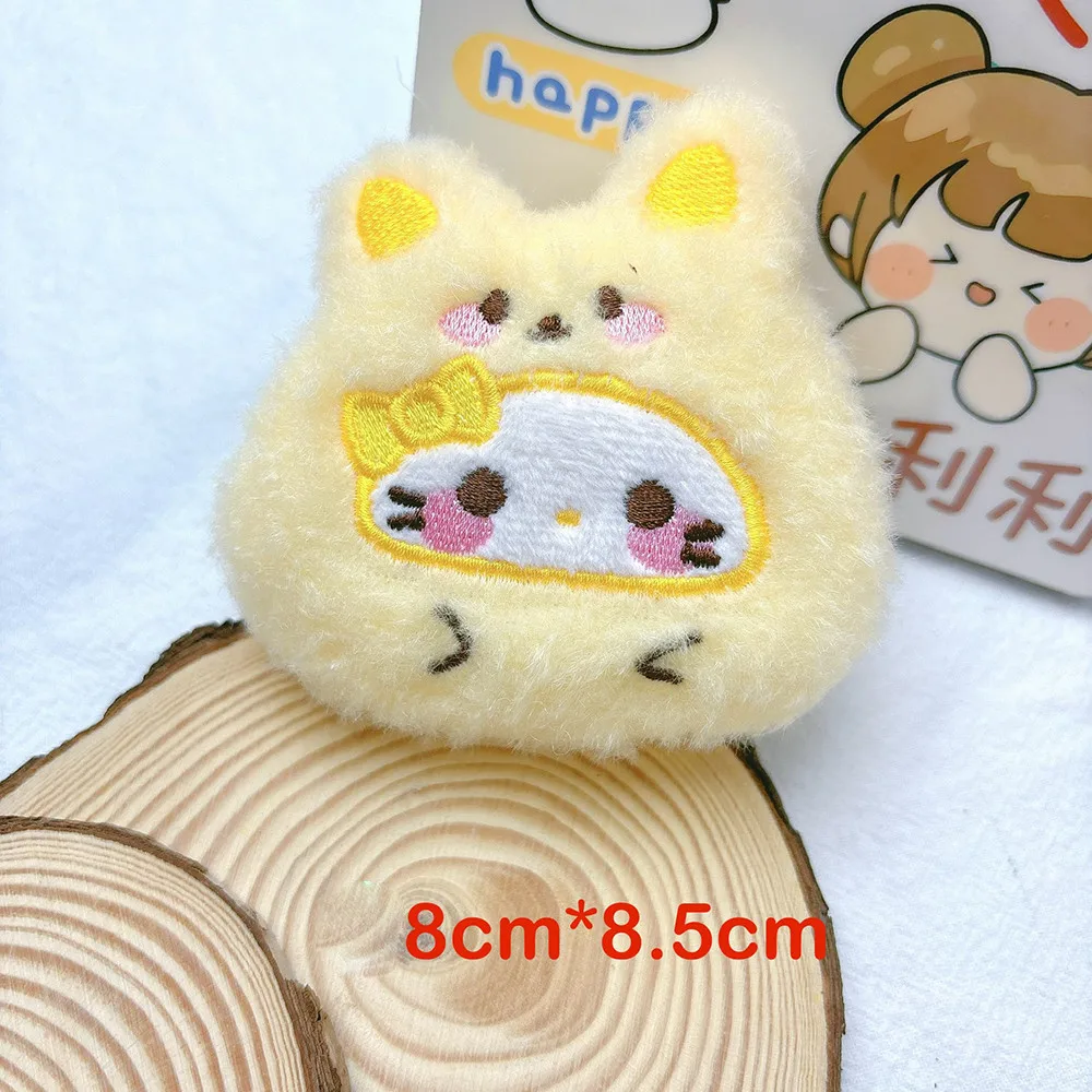 Милый плюшевый скрипучий KT Cat кукла брелок для ключей сумка кулон креативный DIY