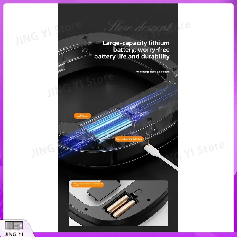 Умное сенсорное мусорное ведро с автоматической крышкой, USB-зарядкой, водонепроницаемое, герметичное, с LED-подсветкой для кухни, ванной комнаты, отеля (art.: 3920dc672da04) - 3920dc672da04
