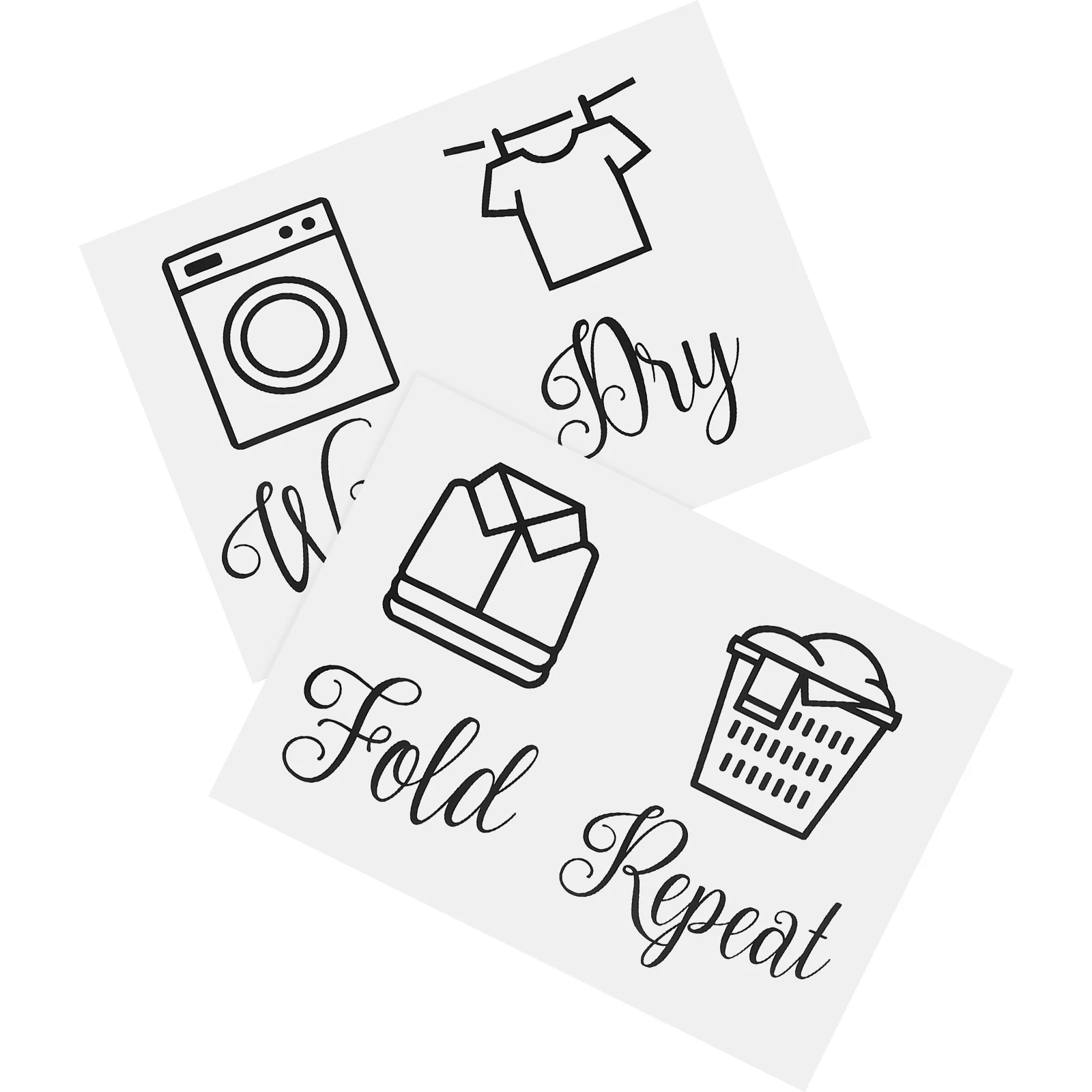 

Home Decor Laundry Room Sign Signs Applique Decorations Housewarming Wall Sticker Pvc Wallpaper
