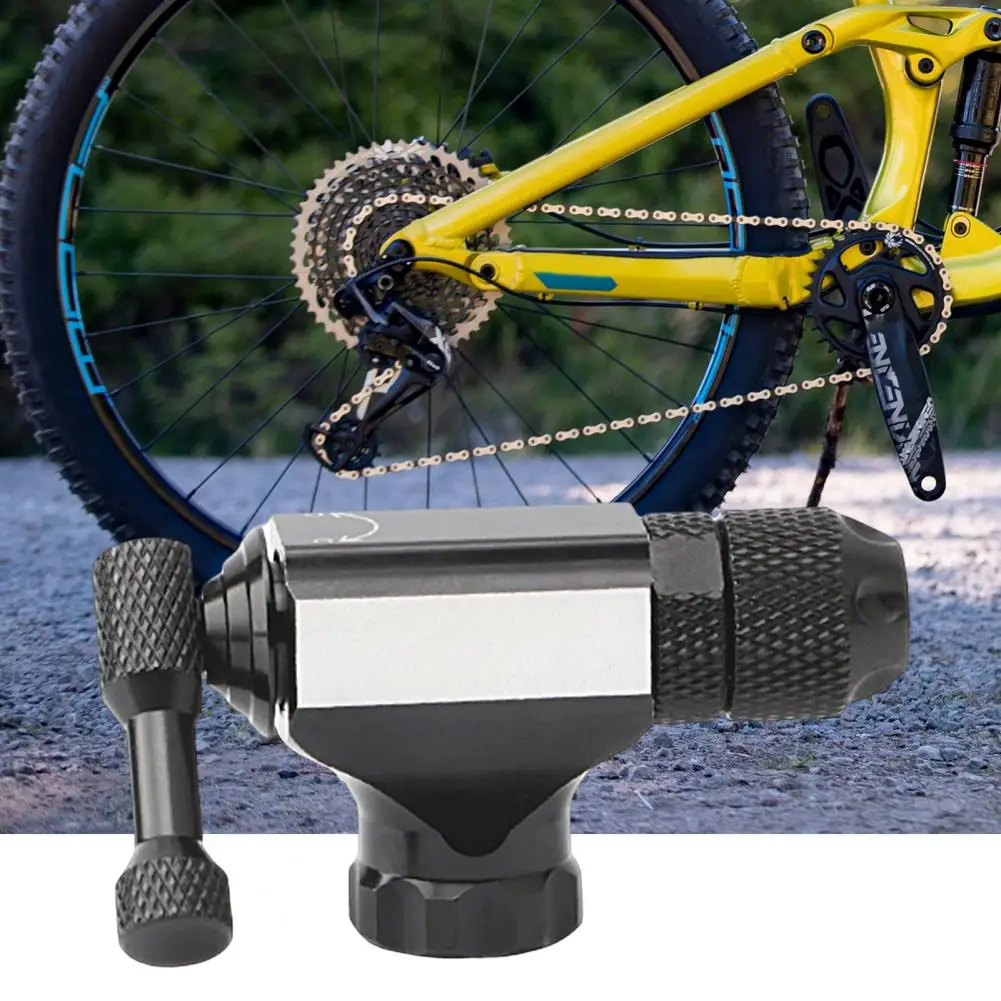 

40%HOT1Pc/1 Set Tire Pump High Pressure Sealed Quick Inflation Aluminum Alloy Anti Rust Bicycle Pump Nozzle for Cycling