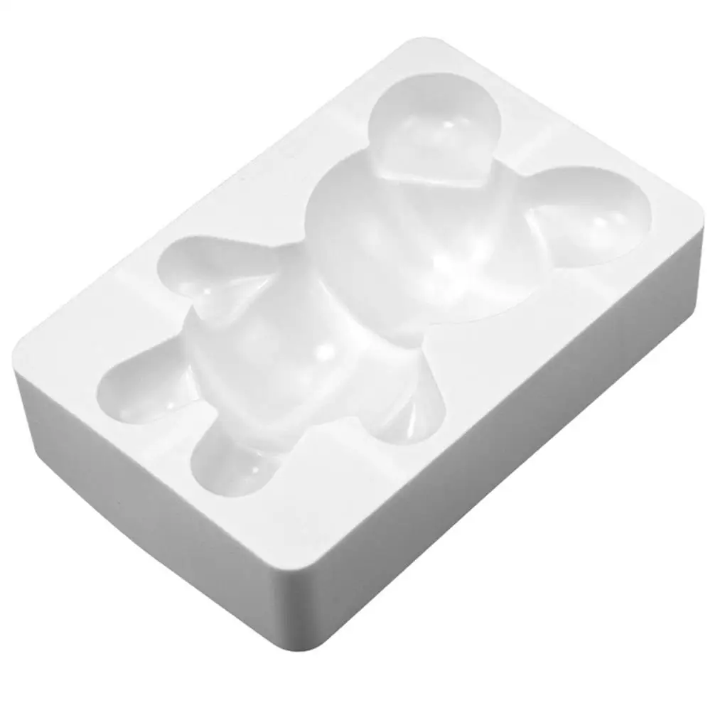 

Силиконовая форма для Мусса с милым 3d-медведем, креативная хрупкая форма для шоколада, инструменты для украшения тортов, аксессуары для вып...