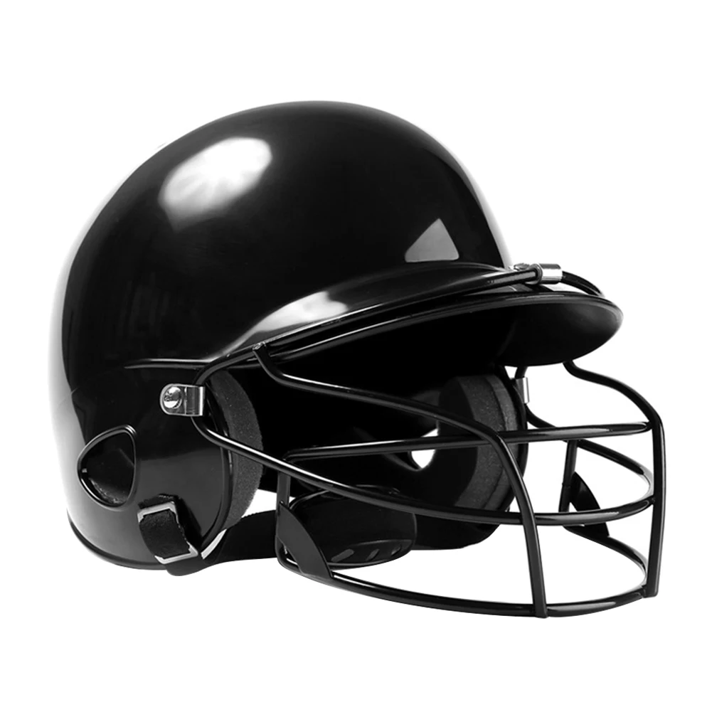 

Baseball Helmet Safety ABS Shell Universal Face Cover Comfortable Sporting Goods Outdoor Activities Supportive Durable Portable