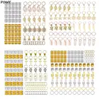 50-160 шт., металлические африканские Кольца для волос