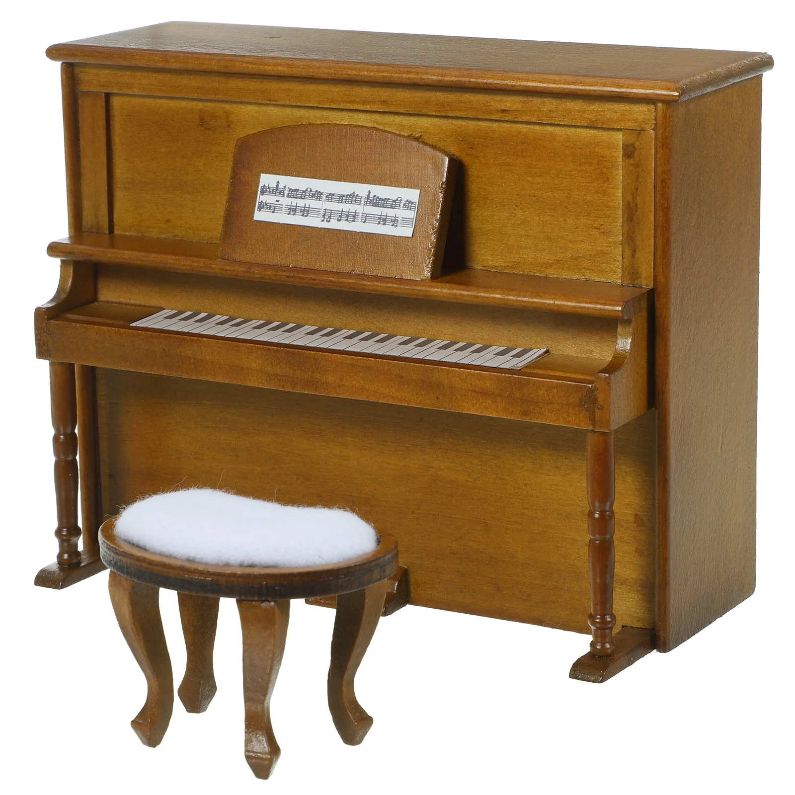 

Mini House Decor Miniature Furniture Accessories Musical Instrument Piano Model