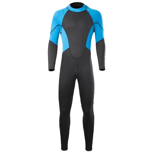 Hot selling black and blue color men and women neoprene long sleeve diving wetsuit surfing suit wetsuit