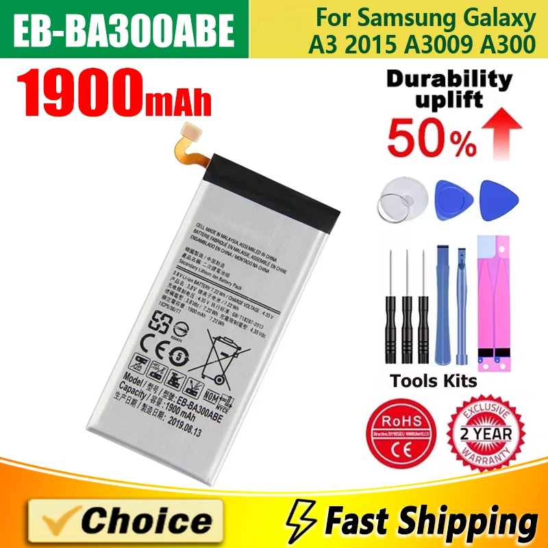 EB-BA300ABE Новый Сменный литиевый аккумулятор для телефона + инструмент SAMSUNG Galaxy A3 A3000