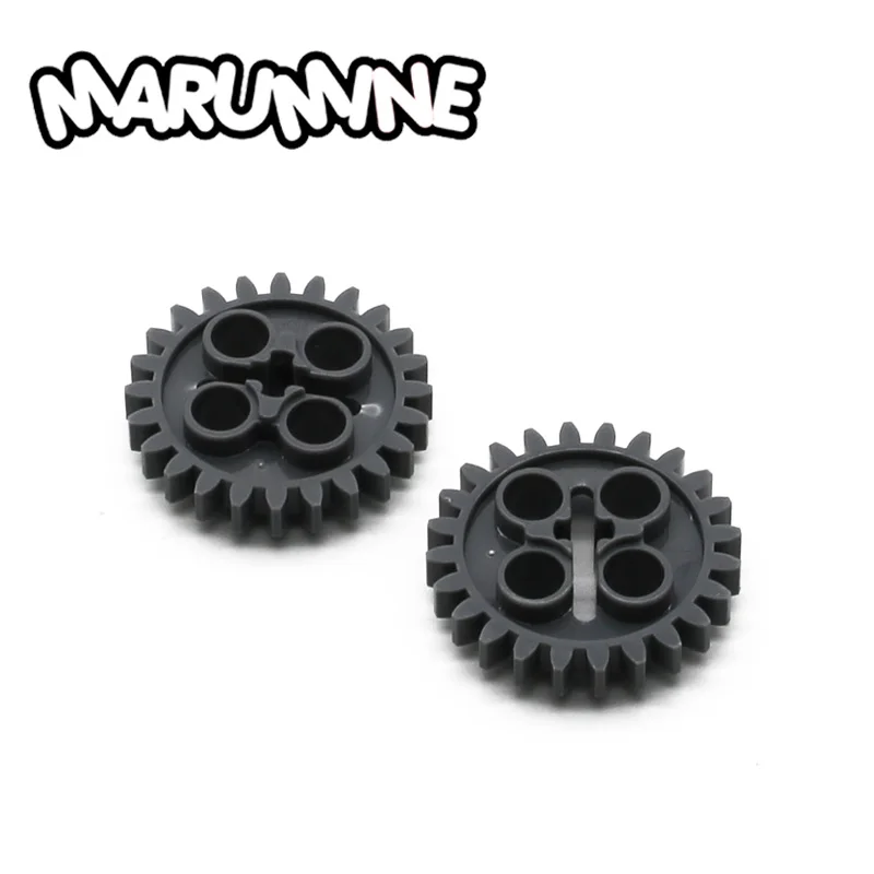 

MARUMINE Technology 3648 Gear Wheel 50PCS Building Block Z 24 Construction Set Idea Stem Toy Educational Learning MOC Bricks