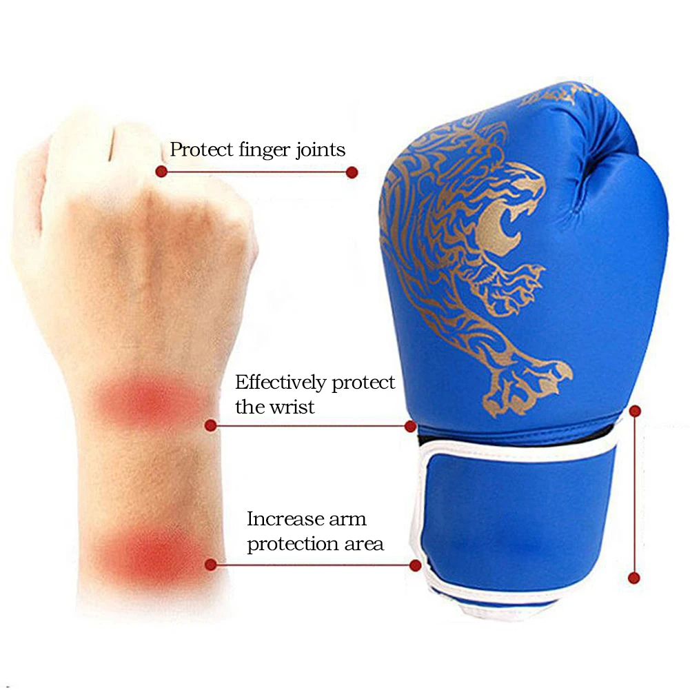 Adults Or Kids Boxing Gloves Sport Accessories Training Fighting Gloves Sanda Boxing Training Gloves Kickboxing Fighting Mitts