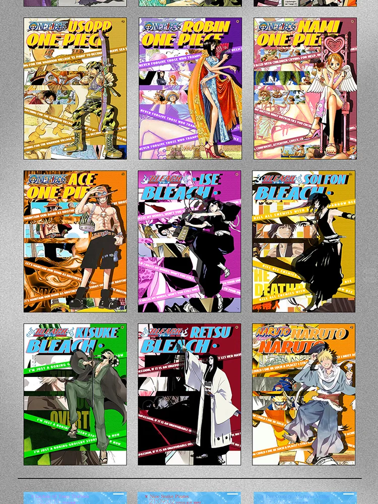 Коллекция 2024 года оригинальная подарочная коробка в стиле аниме Наруто с