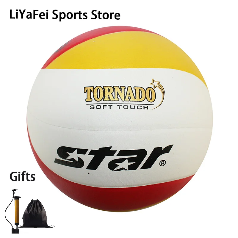 VB4035-34 Star Size 5 Volleyballs Soft Touch High-quality Outdoor Indoor Beach Balls Adults Youth Training Match Volleyball