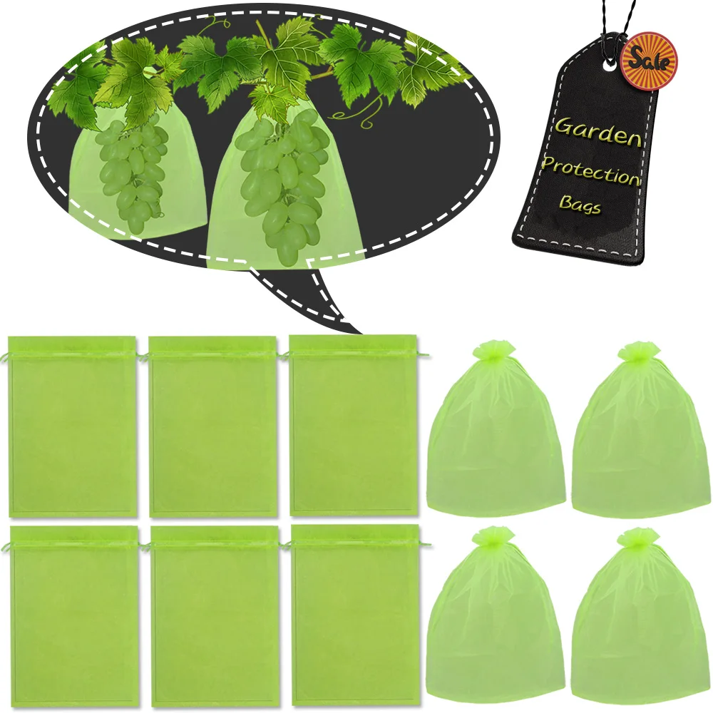 

10-500 шт., сетка для защиты фруктов от насекомых