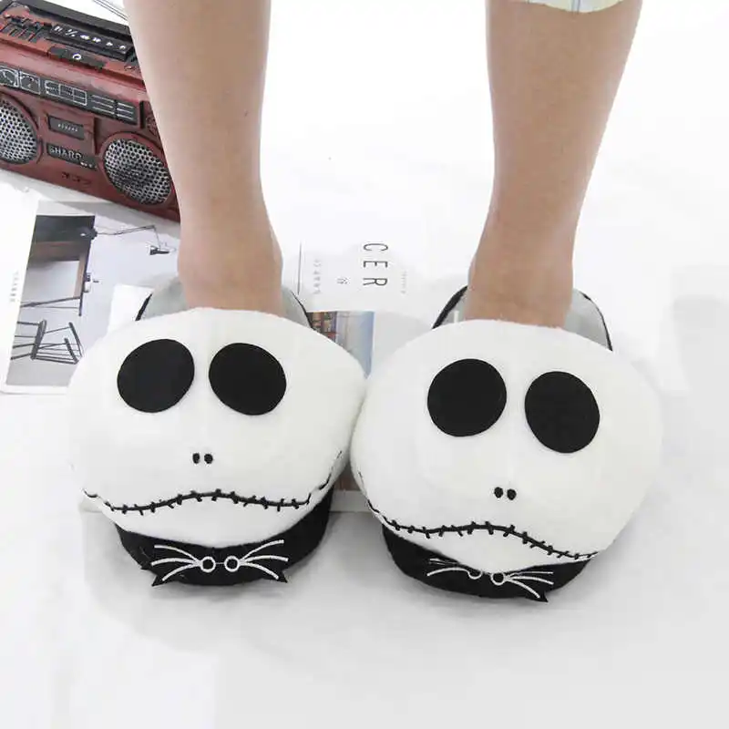 Аниме Мультяшные тапочки 27 см Кошмар перед Рождеством Джека Скеллингтона