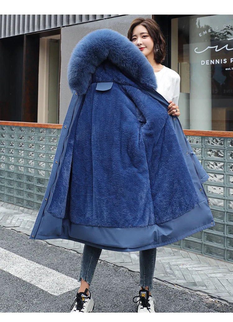 Long Coats Parkas Winter Coat for Women Winter Jacket Women 2022 Thicken Parkas Large Size Long Jacket Puffer Jacket Down Jacket