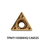Оригинальный TPMT110304 HQ карбидная вставка для токарного станка резак TPMT110304HQ CA6525 токарные инструменты TPMT 110304 10 шт.кор. для Нержавеющаясталь