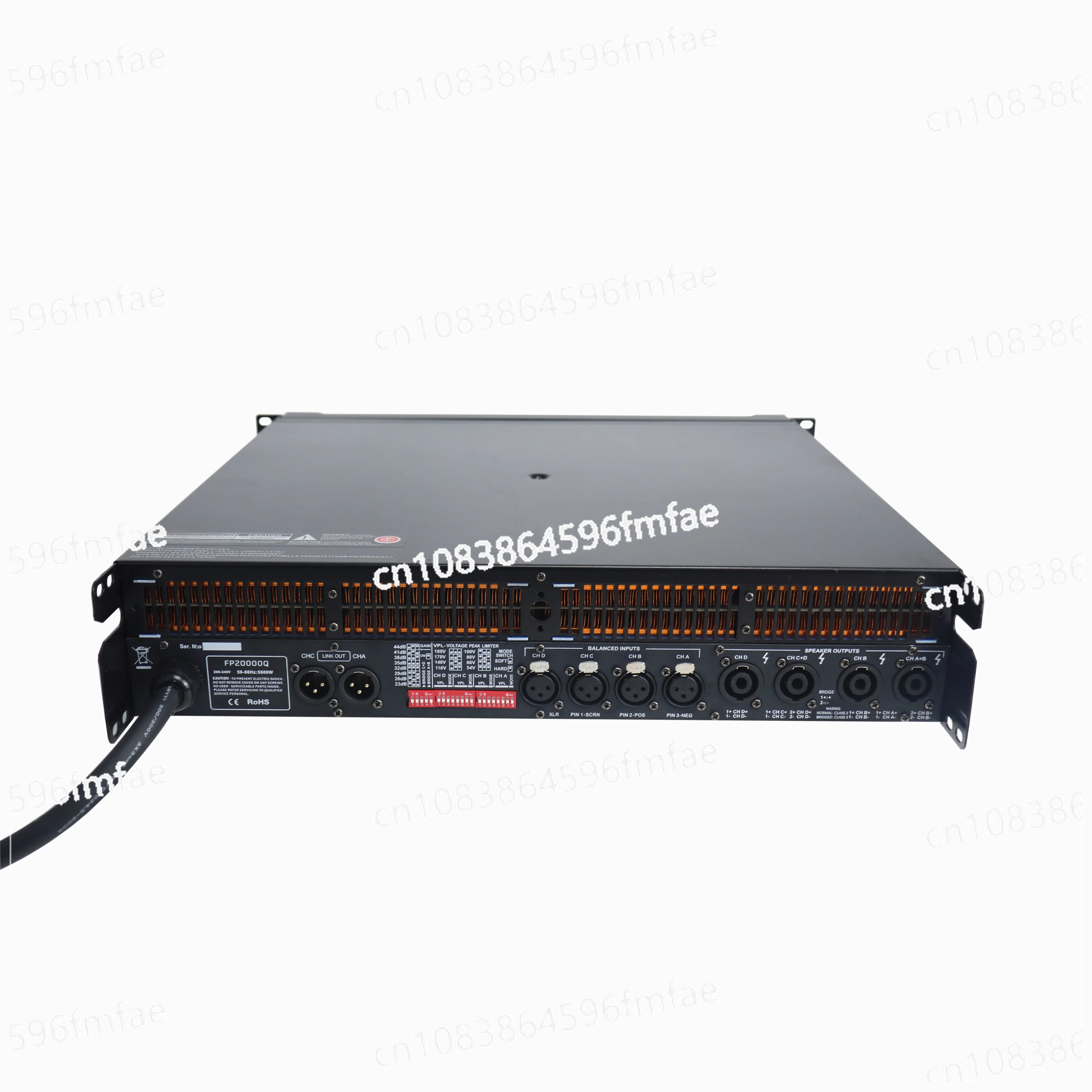 4-канальный усилитель мощности 7000 Вт профессиональный аудиоусилитель с