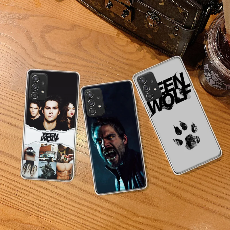 Teen Wolf Phone Case For Galaxy Note 20 Ultra 10 Lite 9 8 Samsung A15 A25 A35 A55 A05S M12 M21 M30S M31 M32 M51 M52 F52 F62 M11