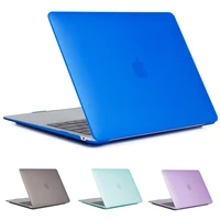 new matte laptop case for apple macbook air pro retina 11 12 13 15 mac book 15 4 13 3 inch with touch bar sleeve shell cover
