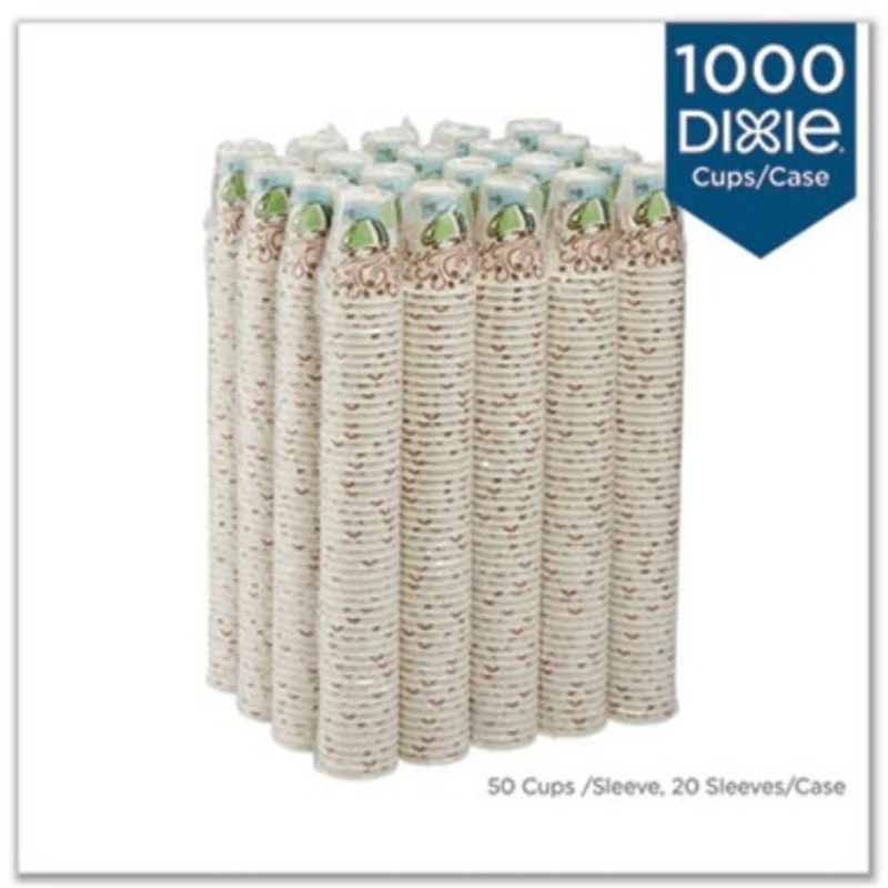 

Dixie 5338CD 8 УНЦИЙ БУМАЖНЫЕ горячие чашки кофе мечты дизайн (1000/коробка)