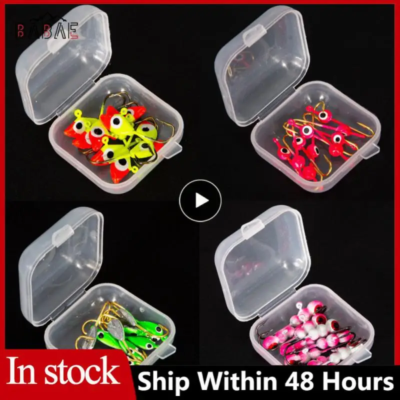 

New Winter Color Ice Fishing Hook With Barbed Mini Lead Head Hook Micro-root Hook Fishing Supplies Fishing Set Accessories