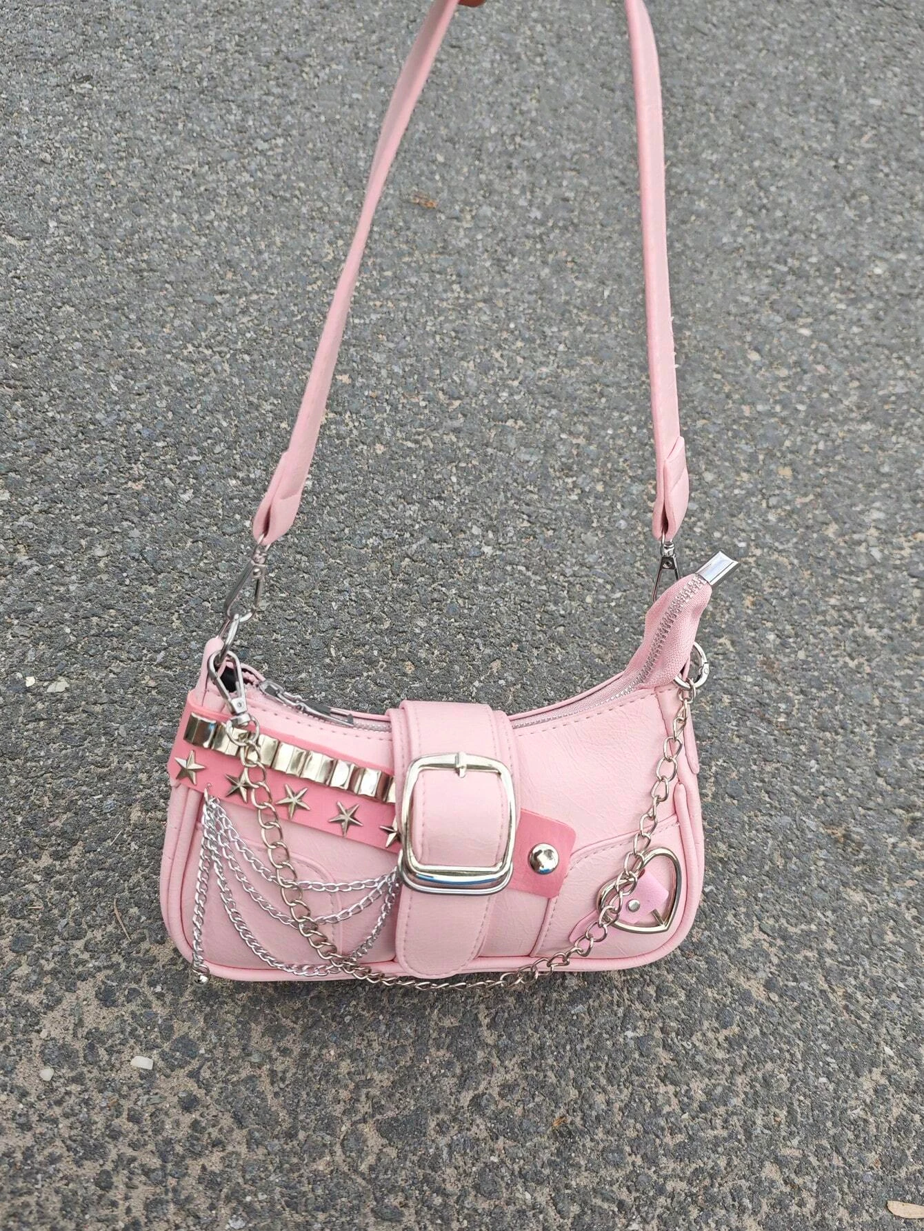 Модная и универсальная Наплечная Сумка Y2K в виде звезды Луны Уникальная