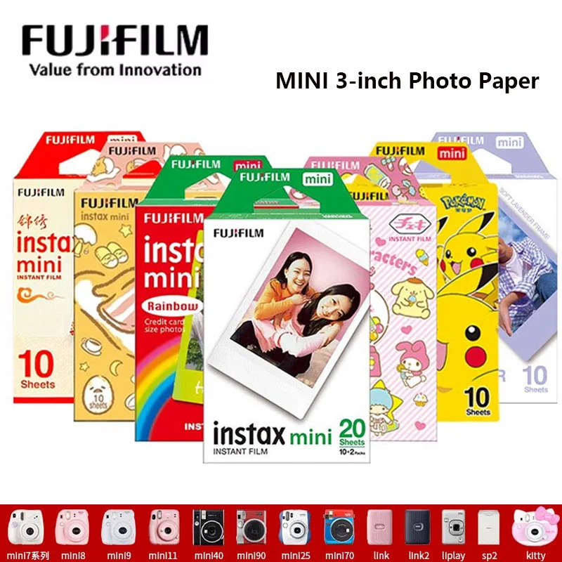 Фото 10 листов фотобумаги Fujifilm Instax Mini 11 Film для Fuji Instax Mini 99 12 9 8 7+ 40 SE 50 90 Evo Мгновенная камера Instax Film №1
