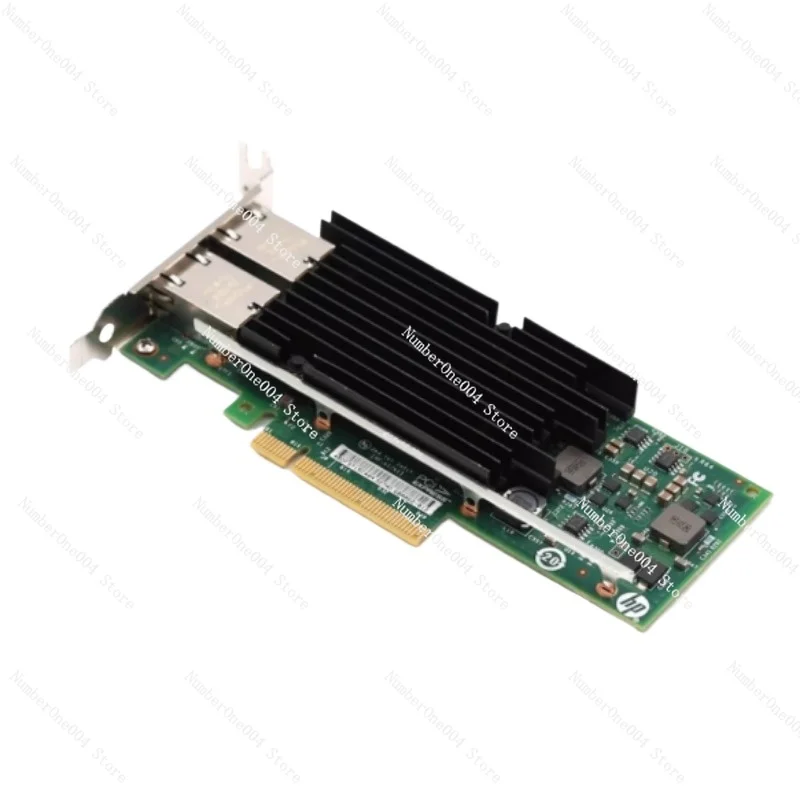 Фото Для X540-T1, T2 двухпортовая 10-гигабитная сетевая интерфейсная карта NAS Synology 10G электрический порт PCIE настольный компьютер №1