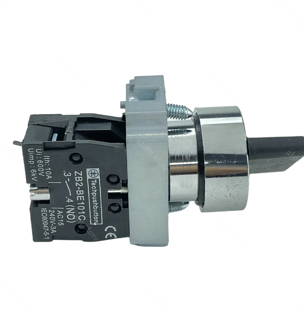 10 шт./лот XB2BD21 XB2BD23 XB2BD25XB2BD25 выключатель питания с короткой ручкой